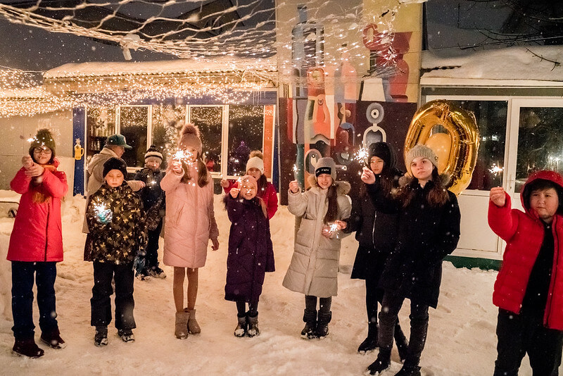 Квесты на Новый год для школьников в Донецке