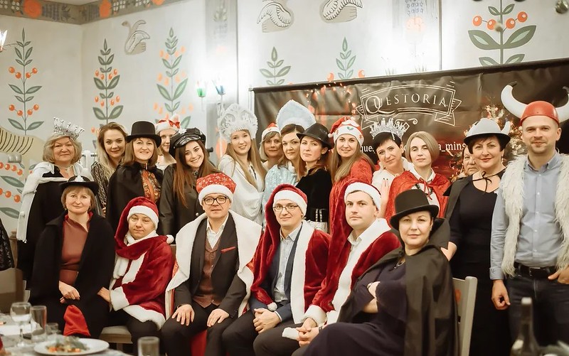 Тимбилдинг-активности на корпоративе на Новый год в Донецке